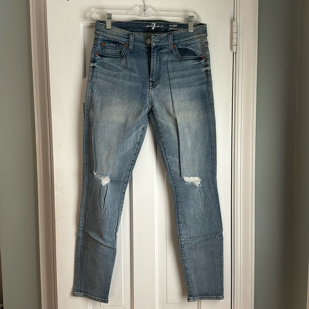 Women’s 7 For All Mankind Gwenevere Ankle Jeans Size 28